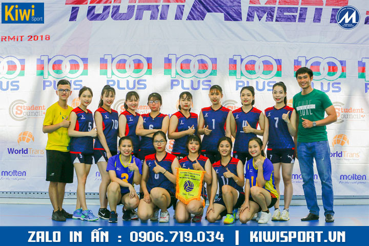 In đồng phục bóng chuyền nữ team UFM