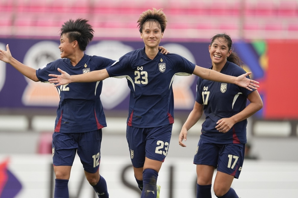 Kết quả bóng đá nữ AFF Cup 2025: Thái Lan giành chiến thắng đậm