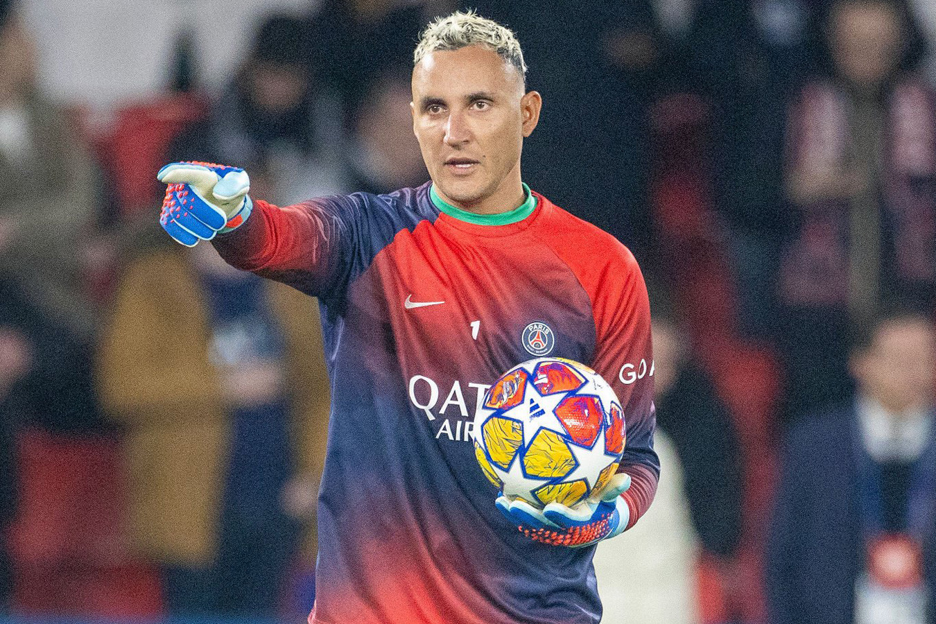 Keylor Navas, cầu thủ tự do đang được Gremio liên hệ.