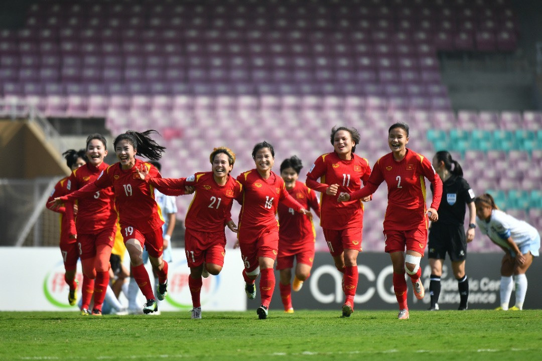Khoảnh khắc lịch sử đội tuyển bóng đá nữ Việt Nam lần đầu dự World Cup