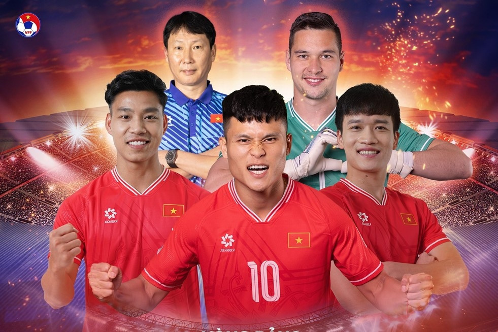 Không khí sôi động tại sân vận động trước trận đấu quan trọng của đội tuyển Việt Nam