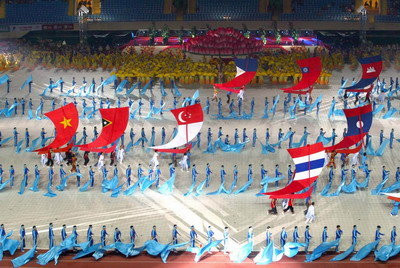 Không khí tưng bừng của lễ khai mạc SEA Games 22, minh chứng cho thành công của Việt Nam trong vai trò chủ nhà