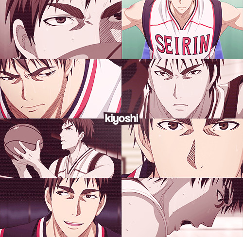 Kiyoshi Teppei, trái tim của Seirin, người sáng lập đội bóng, với tinh thần kiên cường trong vua bóng rổ Kuroko phần 2.