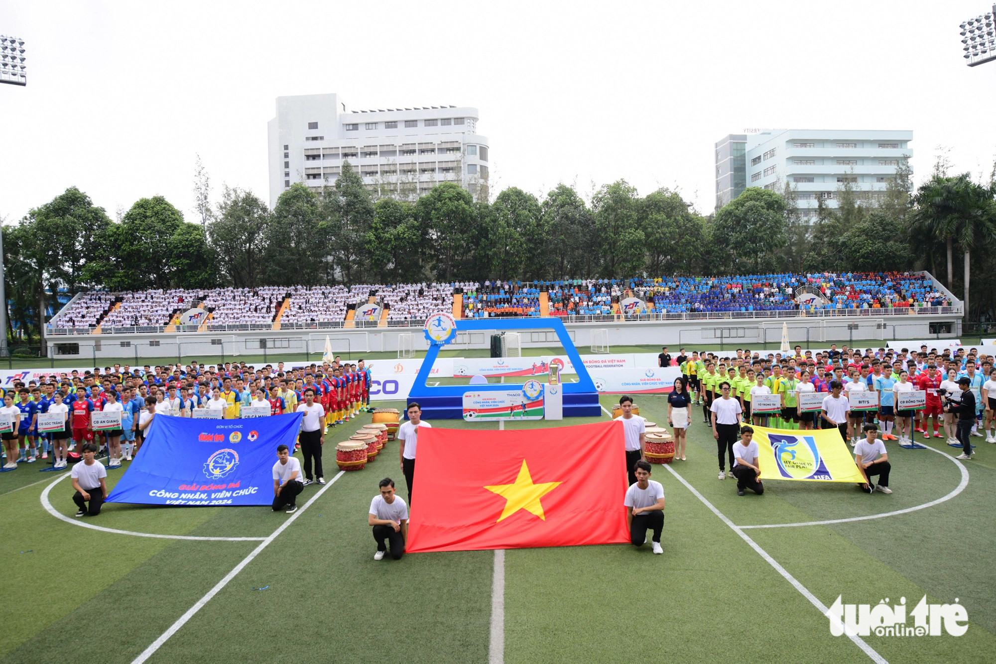 Lễ khai mạc Giải Bóng đá Công nhân, Viên chức Việt Nam 2024