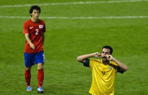 Leandro Damiao, vua phá lưới giải bóng đá nam Olympic 2012