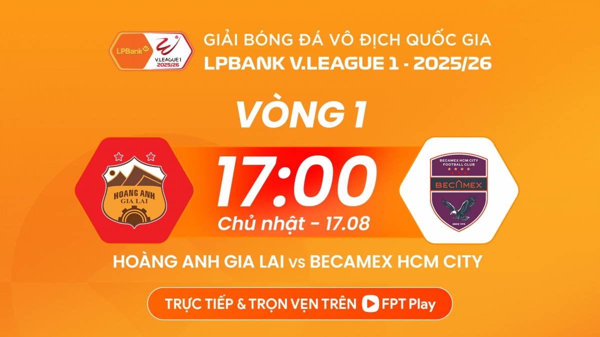 Lịch đá bóng Việt Nam hôm nay cập nhật các giải đấu V-League và trẻ quốc gia