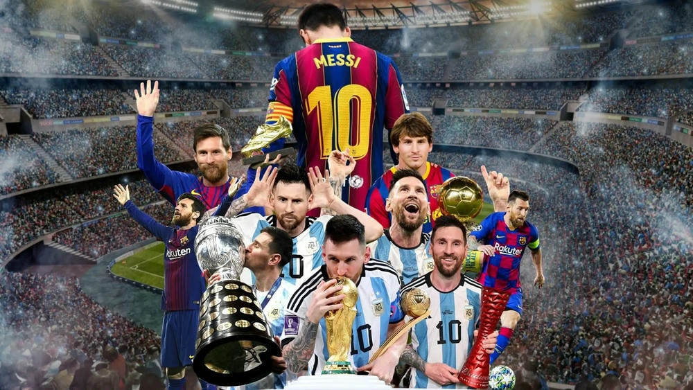 Lionel Messi, ngôi sao mang áo số 10 của Argentina và PSG