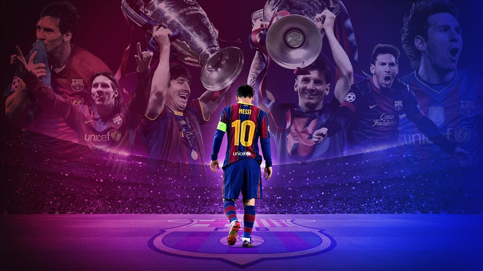 Lionel Messi trong vai trò CF tại Barcelona, minh chứng cho sự linh hoạt của CF trong bóng đá hiện đại