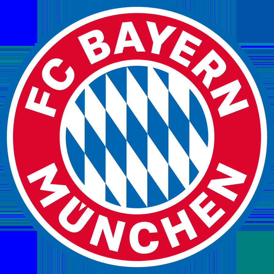 Logo Bayern Munich - lá cờ Bavaria và màu đỏ trắng, thể hiện niềm tự hào và sức mạnh của Đức.