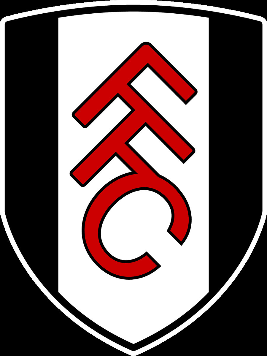 Logo Fulham FC - chữ cái viết tắt &quot;FFC&quot; cách điệu, đại diện cho lịch sử lâu đời của CLB London.