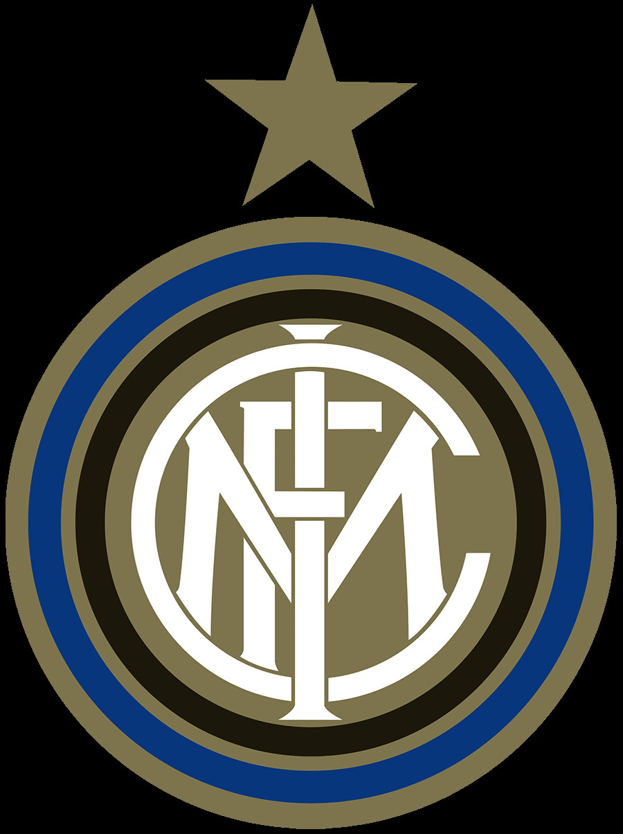 Logo Inter Milan - chữ cái viết tắt &quot;FCIM&quot; lồng vào nhau, thiết kế sang trọng và mang tính biểu tượng.
