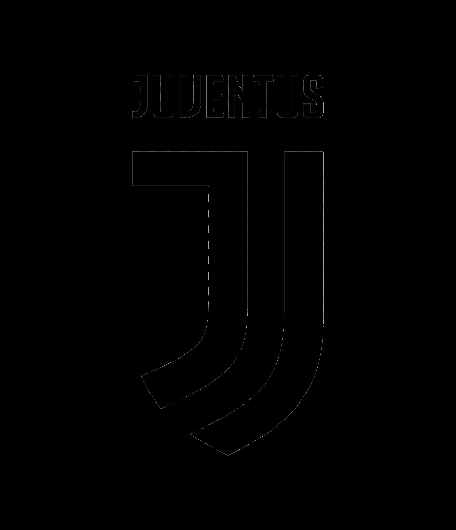 Logo Juventus - chữ J cách điệu, thiết kế hiện đại và táo bạo, biểu tượng của sự đổi mới.