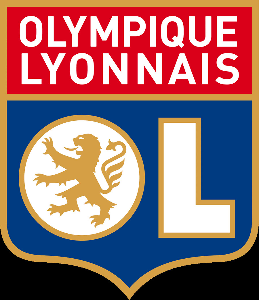 Logo Lyon - hình ảnh sư tử và bông hoa bách hợp, biểu trưng cho sức mạnh và hoàng gia Pháp.