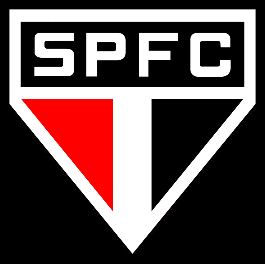 Logo Sao Paulo FC - ba sọc màu đỏ, đen, trắng biểu trưng cho niềm tự hào và thành công ở Brazil.