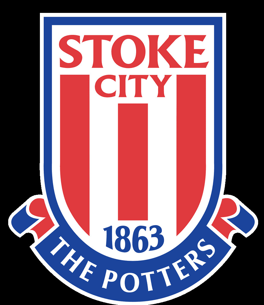 Logo Stoke City - chiếc nồi gốm tượng trưng cho di sản công nghiệp của thành phố.