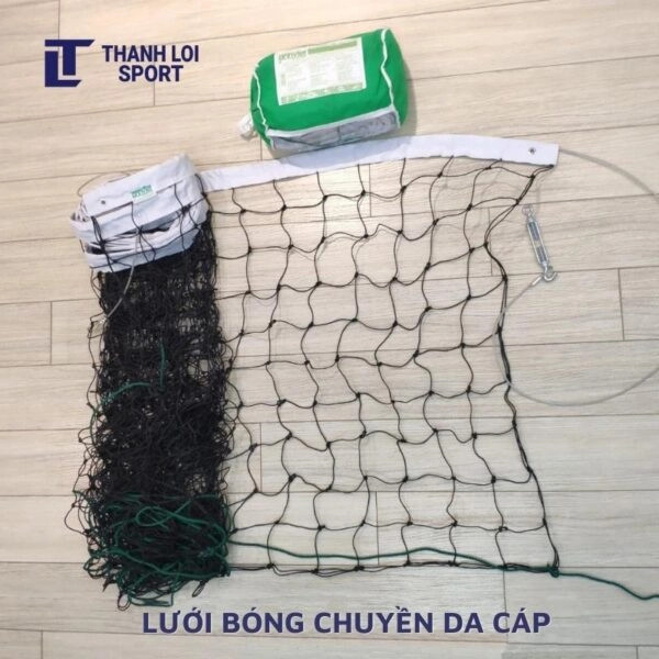 Lưới bóng chuyền da có cáp Anh Việt