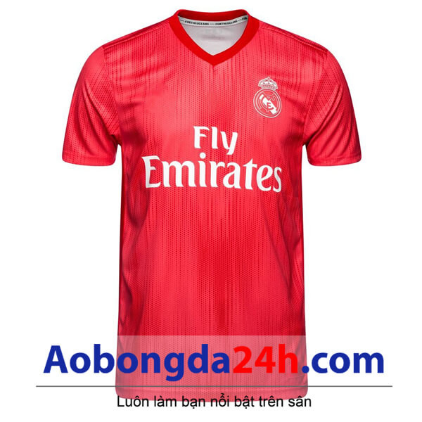 Mẫu áo câu lạc bộ Real Madrid 2019 sân khách độc đáo