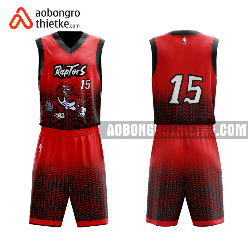Mẫu áo đấu bóng rổ Toronto Raptors