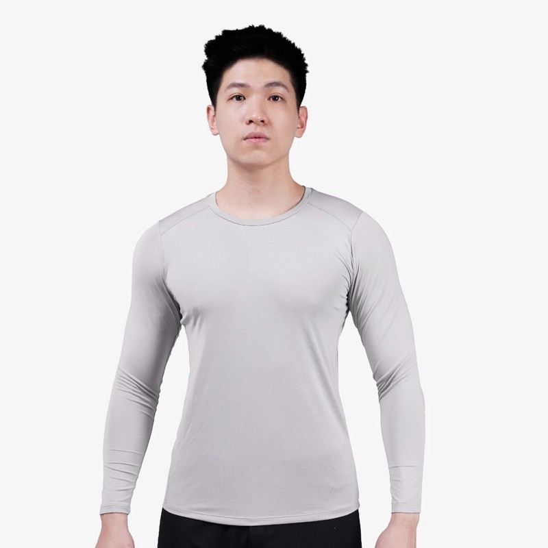 Mẫu áo giữ nhiệt màu xám