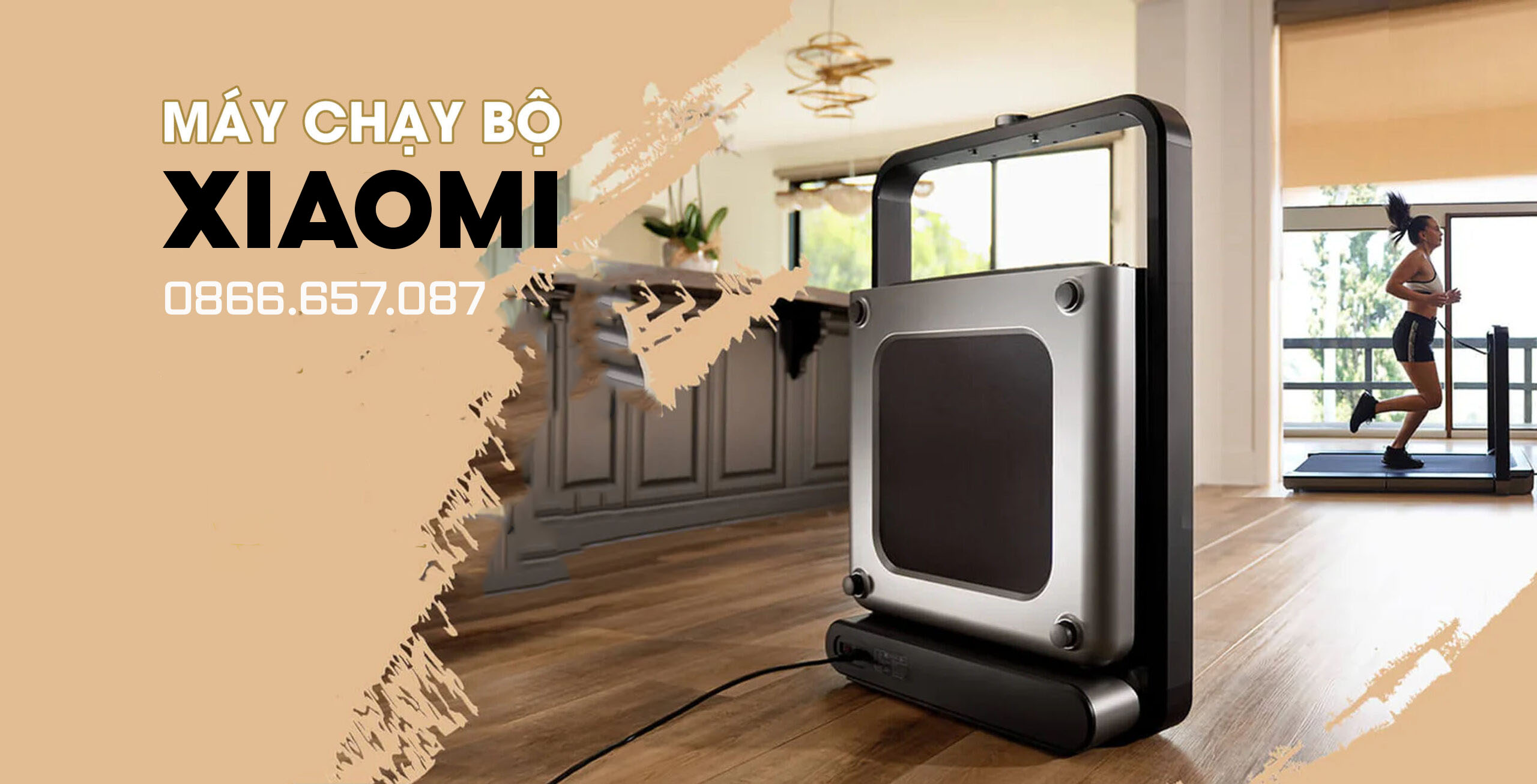 Máy chạy bộ Xiaomi gấp gọn, lựa chọn tối ưu cho không gian gia đình