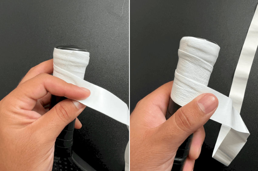Mỗi vòng grip cách nhau khoảng 3-5mm