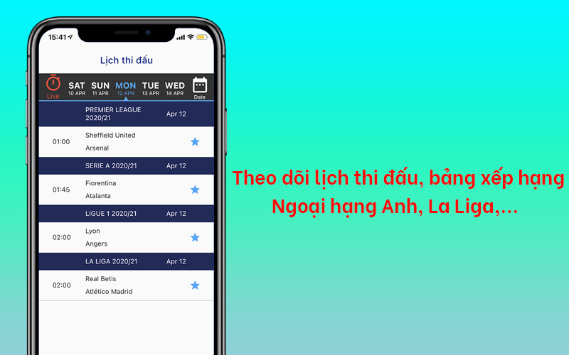 Next Sports: Theo dõi lịch thi đấu, bảng xếp hạng Ngoại hạng Anh, La Liga