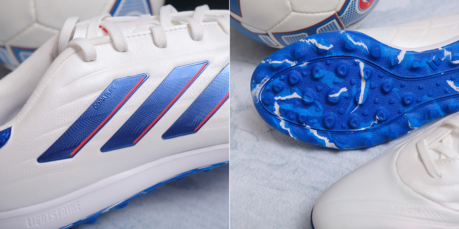 Hình ảnh cận cảnh đế ngoài TF của giày bóng đá Adidas Copa Pure 2 Elite TF