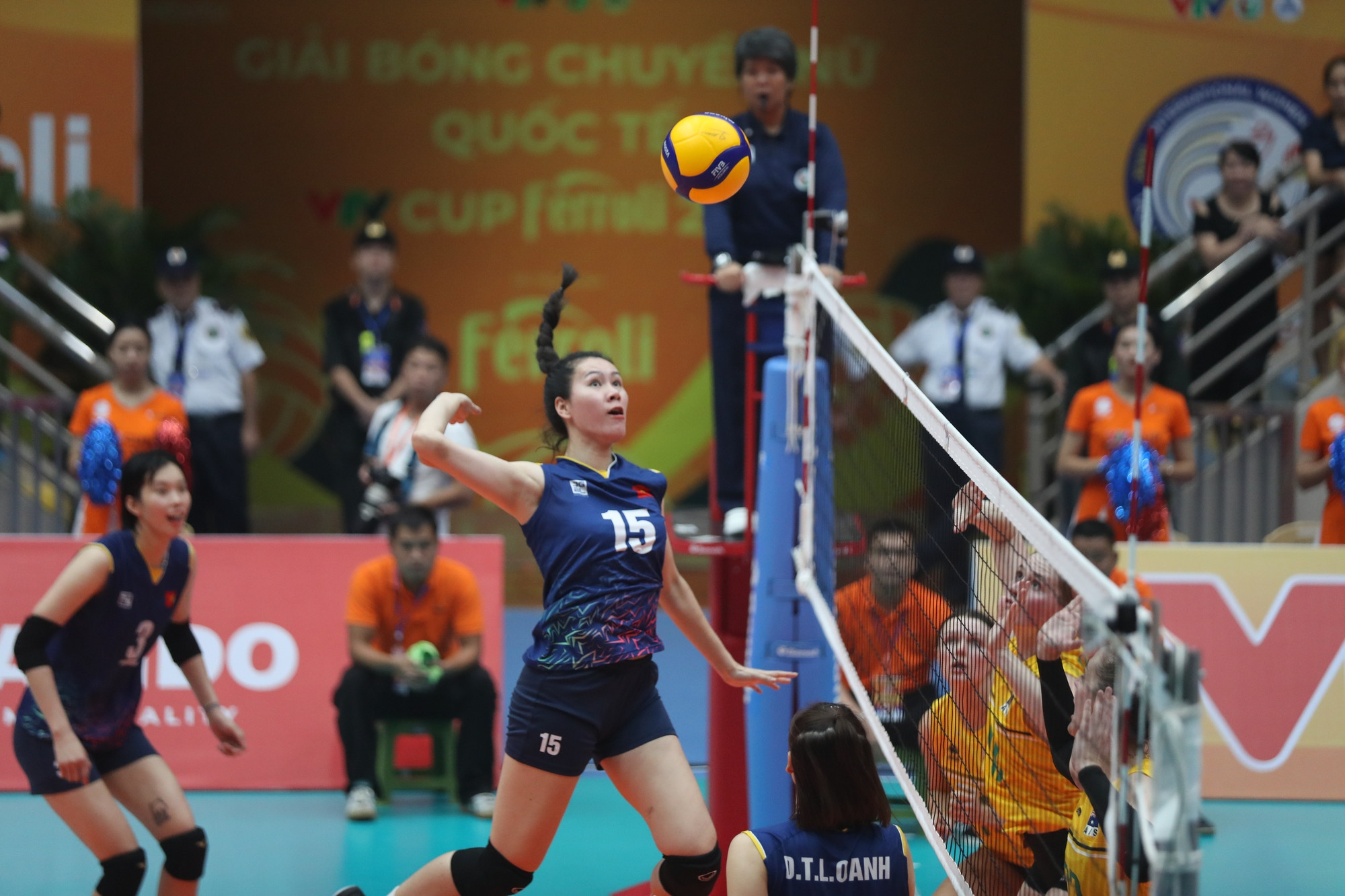 Nguyễn Thị Trinh, ứng cử viên danh hiệu Miss Volleyball tại VTV Cup Ferroli 2023