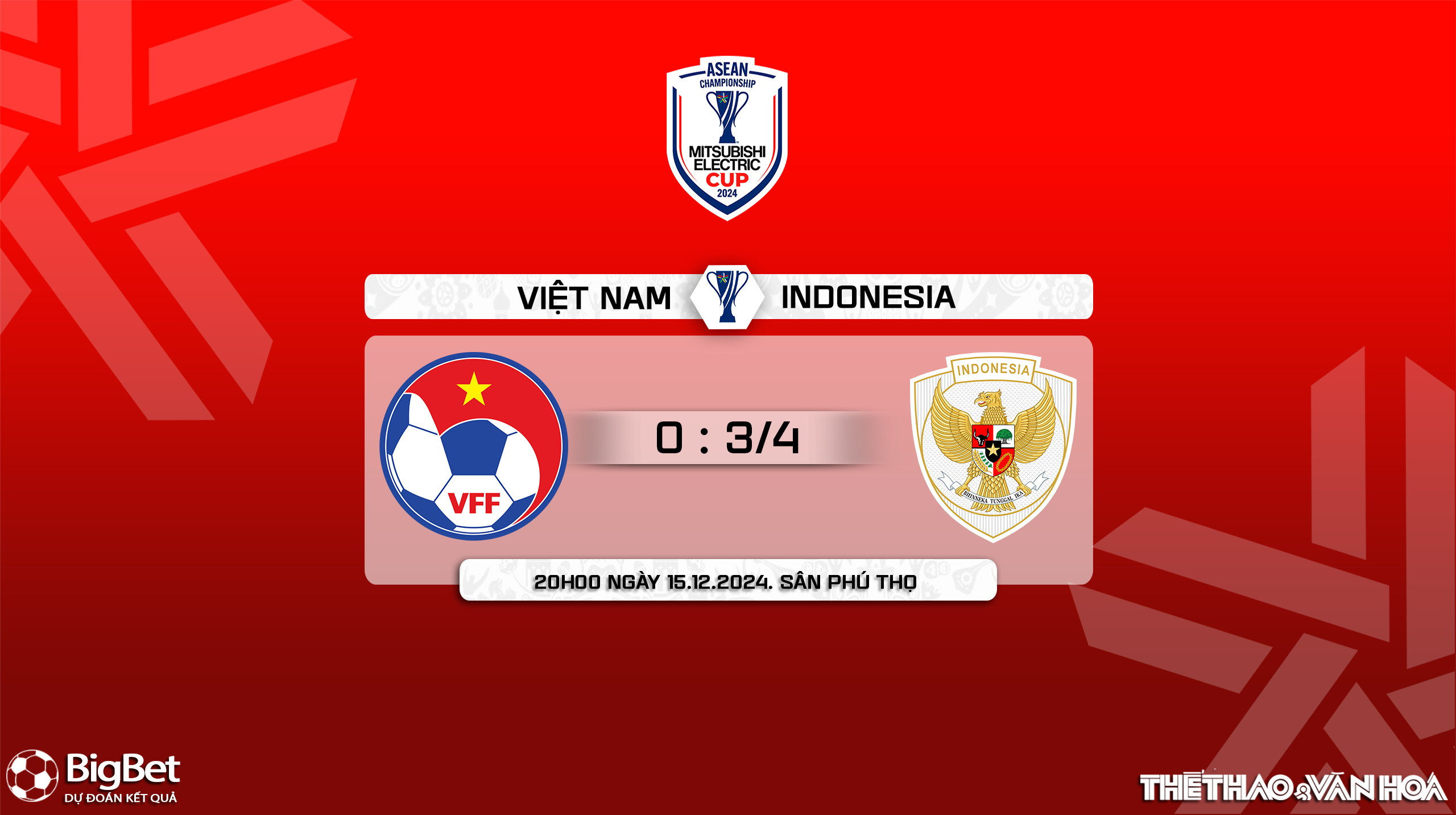 Nhận định của các chuyên gia về tỷ lệ cược bóng đá Việt Nam Indonesia, cho thấy đội chủ nhà Việt Nam được đánh giá cao hơn Indonesia nhờ lợi thế sân nhà và phong độ.