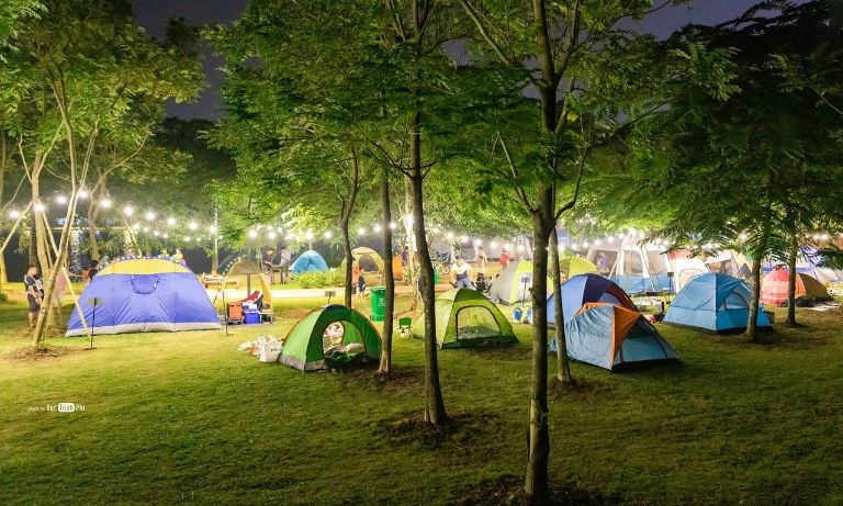 Khu cắm trại Công viên Yên Sở