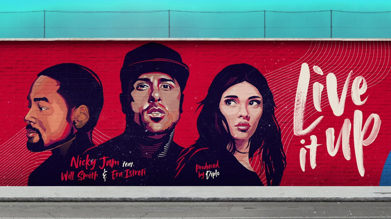 Nicky Jam, Will Smith, và Era Istrefi trong MV &quot;Live It Up&quot;, ca khúc chính thức của World Cup Nga 2018
