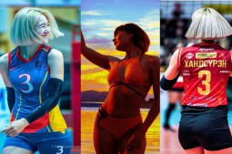 Nữ VĐV tóc bạc Khandsuren Gantogtokh gây chú ý tại ASIAD