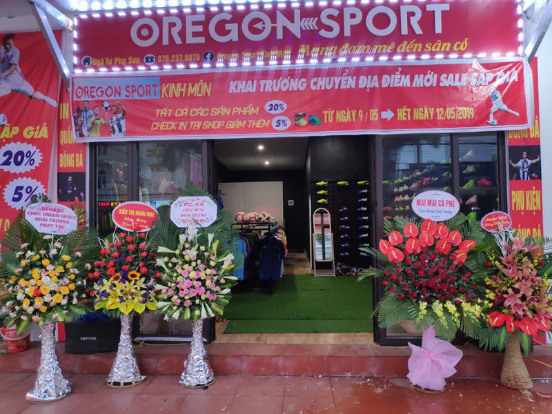 Oregon Sport Kinh Môn, địa chỉ mua áo bóng đá Hải Dương giá tốt