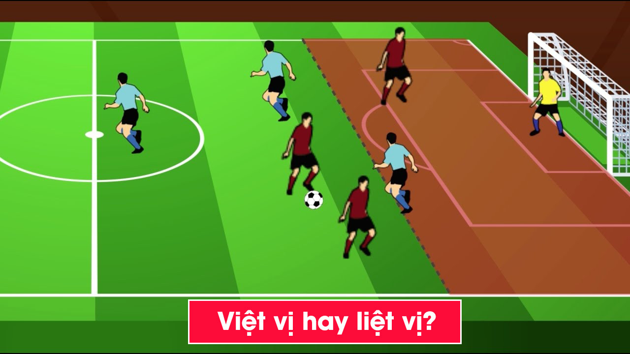 Phân biệt chính xác giữa thuật ngữ bẫy việt vị và liệt vị trong bóng đá