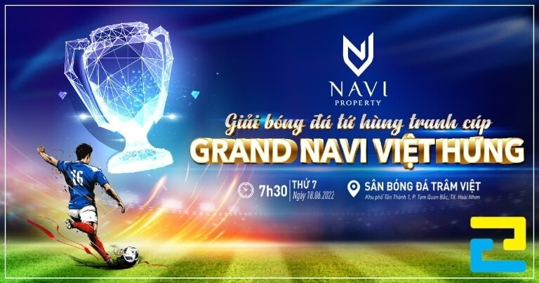 Phông nền giải bóng đá tứ hùng với thiết kế logo và tên giải đấu nổi bật, tạo điểm nhấn chuyên nghiệp