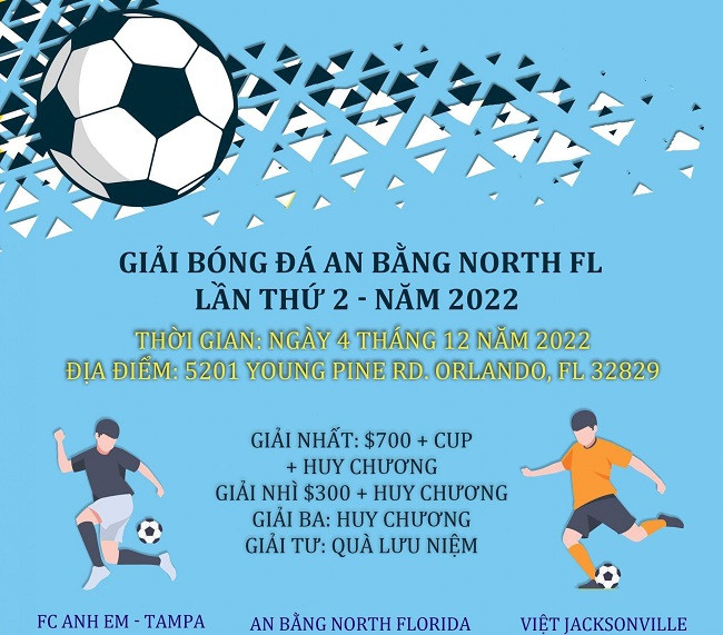Phông nền tổ chức giải bóng đá nam đẹp, nổi bật tinh thần thể thao