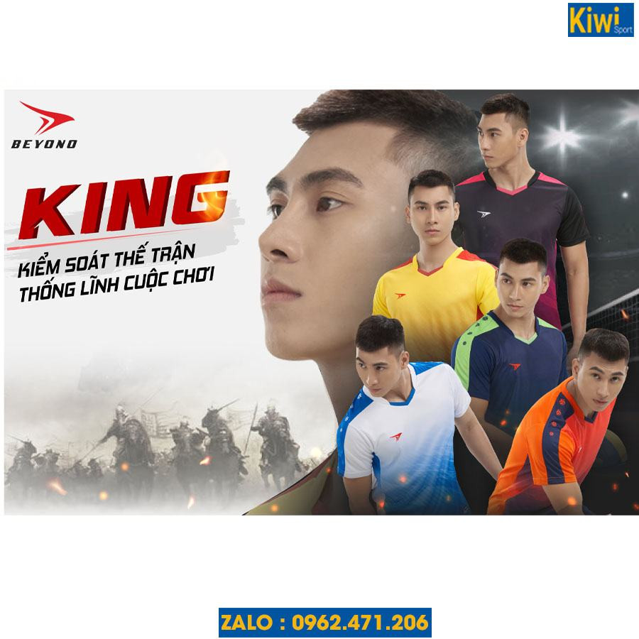 Quần Áo Bóng Chuyền Nam Beyono King 2022 Cực Chất