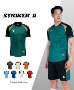 Quần áo đá bóng nữ hiện đại Just Play Striker II màu lông công