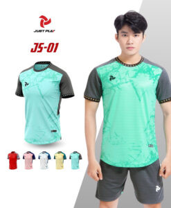 Quần áo đá bóng nữ Just Play JS-01 màu xanh ngọc