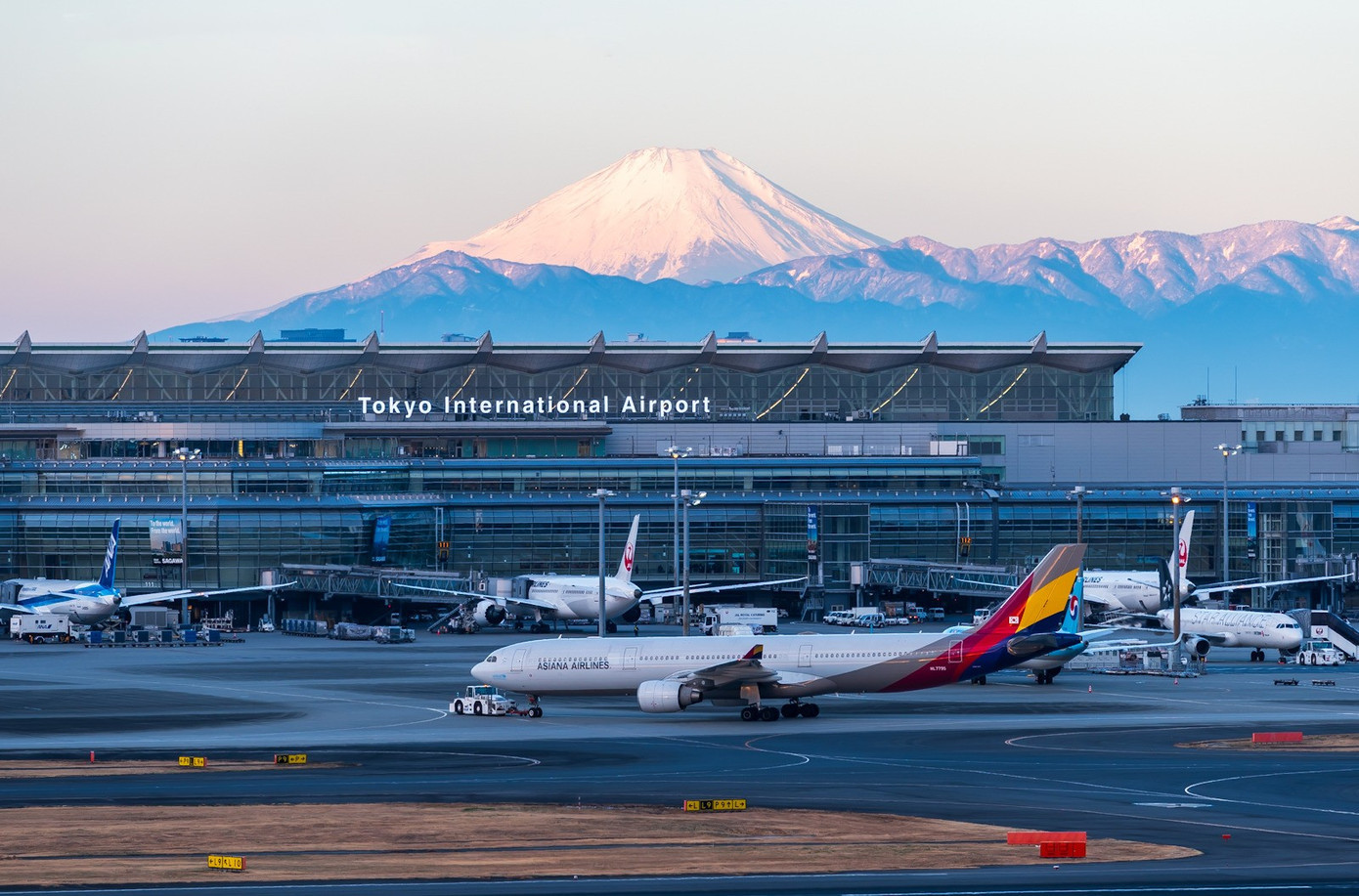 Sân bay Haneda ở Thủ đô Tokyo của Nhật Bản.