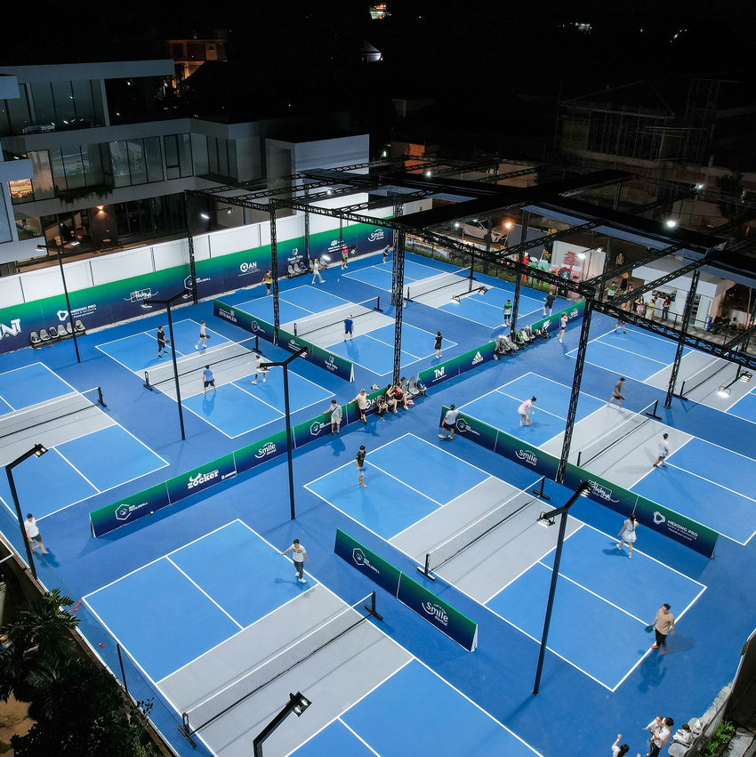 Sân Bee Pickleball Cần Thơ hiện đại và chất lượng