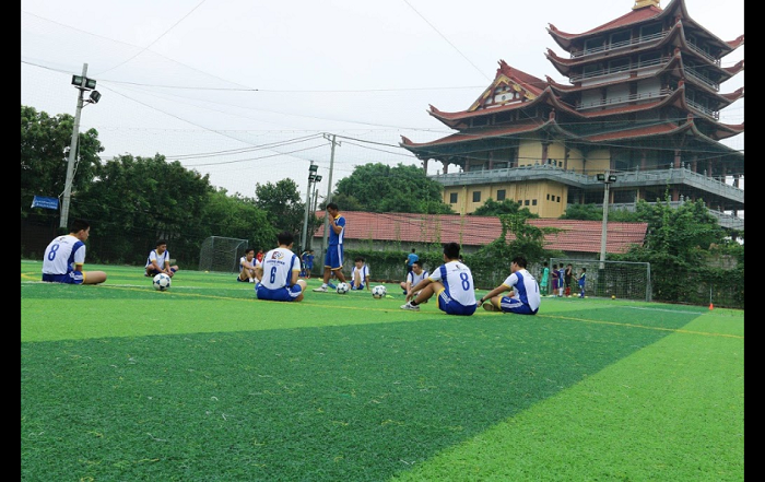 Sân bóng đá Phước Tiến đào tạo các lứa tuổi trẻ từ 5 đến 17 tuổi, ươm mầm tài năng tương lai