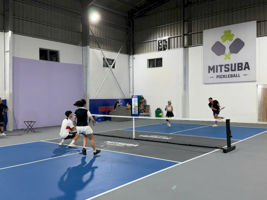 Mitsuba Pickleball, sân chơi rộng rãi, lý tưởng cho Pickleball tại Sơn Trà