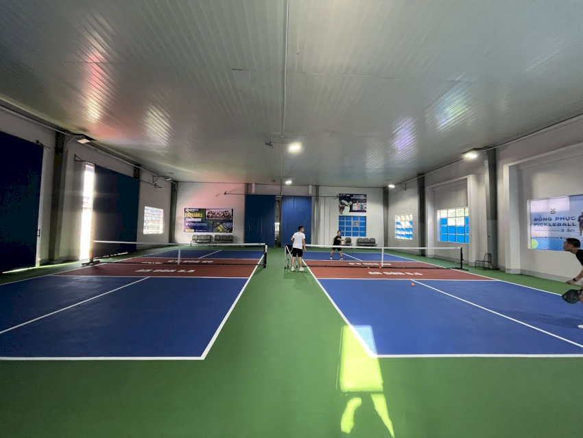 Sân Pickleball KCN An Đồn với mái che, lựa chọn hoàn hảo tại Sơn Trà