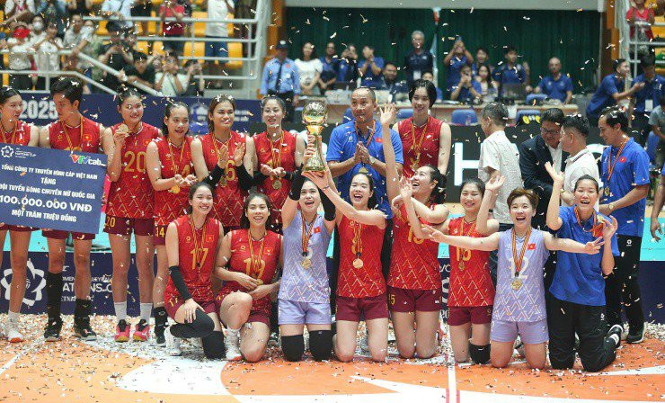Sau chức vô địch SEA V.League lịch sử, tuyển Việt Nam hướng tới giải vô địch thế giới 2025