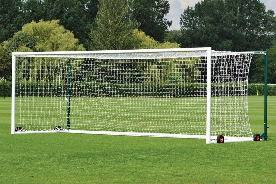 Sơ đồ minh họa kích thước chuẩn của cầu môn bóng đá theo quy định FIFA