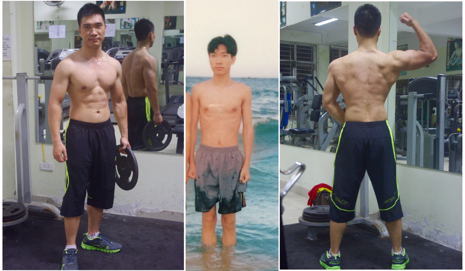 Người mới tập gym nữ thực hiện body squat đúng kỹ thuật để phát triển cơ chân và mông