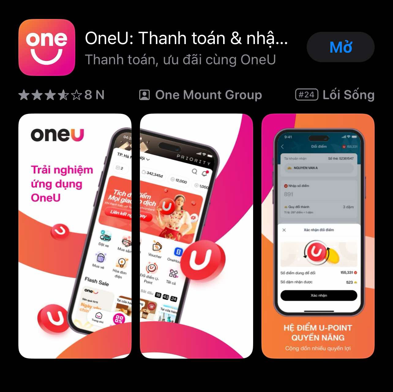 Tải ứng dụng OneU để mua vé bóng đá online dễ dàng