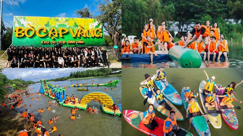 Phong cảnh và trò chơi tại Đầm Sen, khu vui chơi team building gần Sài Gòn