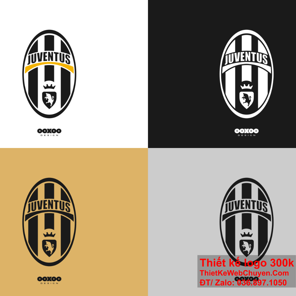Thiết kế logo Juventus độc đáo và sáng tạo là một thách thức không nhỏ.